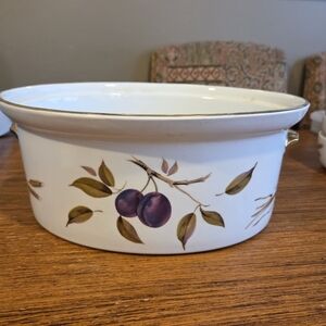 Royal Worcester Evesham Gold Casserole Without Lid